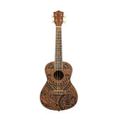 Bamboo U-23 TRIBAL Concert Ukulele